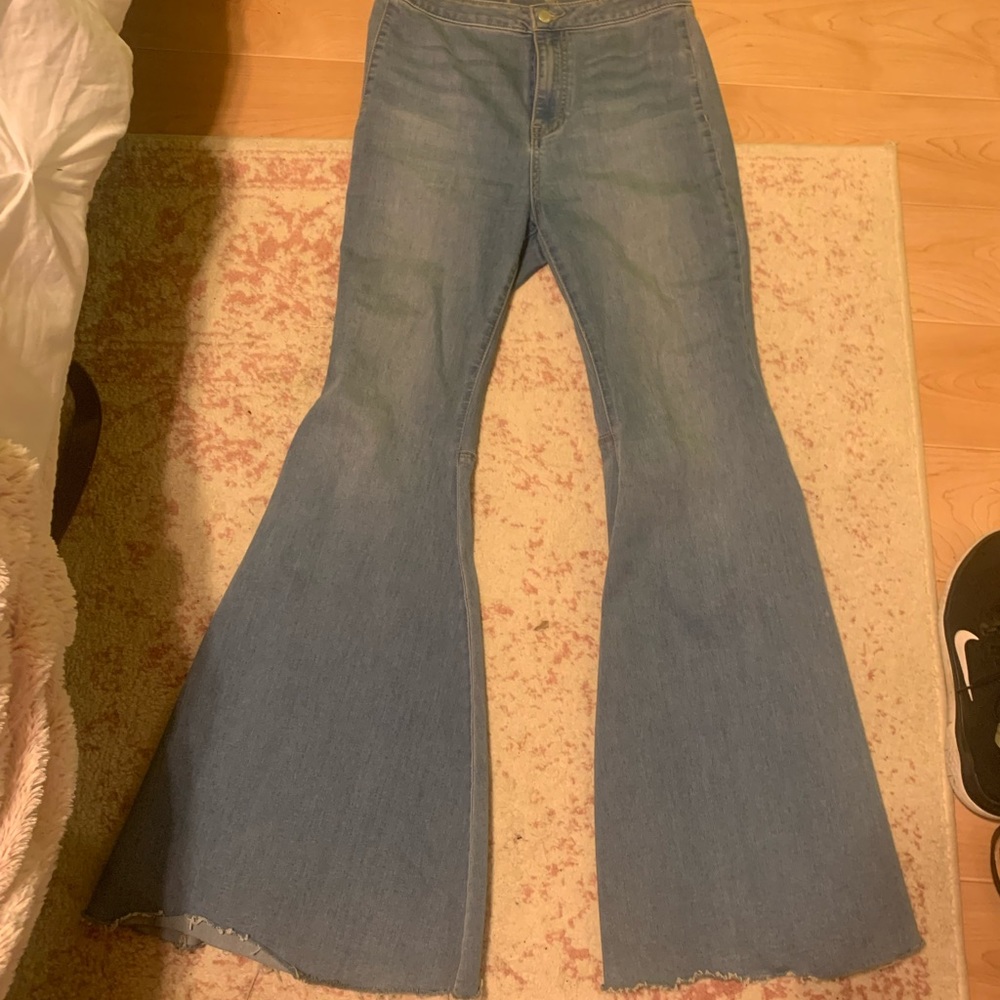 Free People High Waisted Flare Jeans